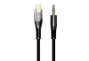 JELLICO kabel B21 Lightning - JACK 3.5MM 1.2M Czarny