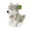 Rappa - Pluszowa realistyczna maskotka Pies Husky siedzący 23 cm Eco-Friendly Soft Collection