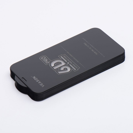 Szkło Hartowane 6D Pro Veason Glass (SET 10in1) - do Iphone 16 Plus czarny