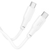 HOCO kabel Typ C do Typ C 3A 100W X93 2 m biały