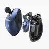 Ugreen MU006 kabellose optische Maus USB 2,4 GHz / Bluetooth 5.0 4000 DPI – blau