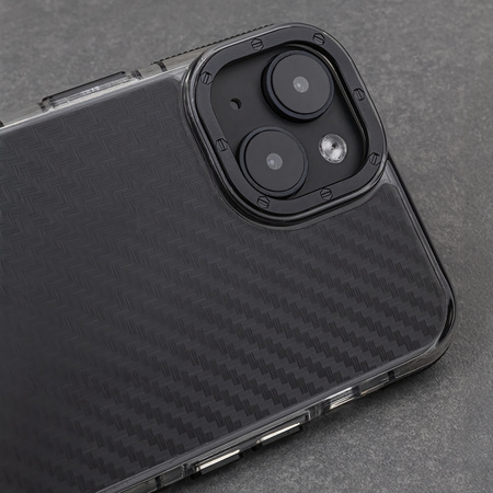 Nakładka Acrylic Carbon do iPhone 15 Pro Max 6,7" czarna