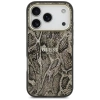 Guess Python Pattern MagSafe Case for iPhone 17 Pro - Brown