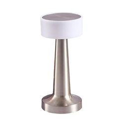 Lampka nocna WDL-01 bezprzewodowa srebrna