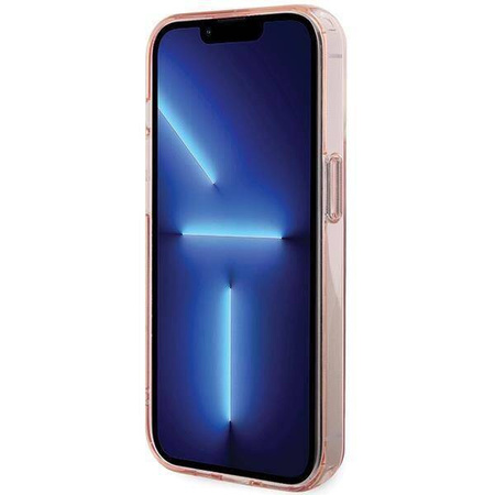 Karl Lagerfeld KLHMP15XHMRSKCP iPhone 15 Pro Max 6,7&quot; rosa/rosa Hardcase Ringständer Karl&amp;Choupette MagSafe