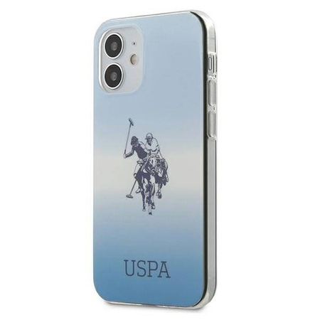 US Polo USHCP12SPCDGBL iPhone 12 mini niebieski/blue Gradient Collection