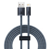 Baseus iPhone USB-Kabel - Lightning 2m, 2.4A grau (CALD000516)
