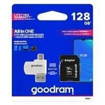 Goodram All in one 128 GB karta pamięci micro SD XC UHS-I class 10, adapter SD, czytnik kart micro SD OTG (USB, micro USB) (M1A4-1280R12)