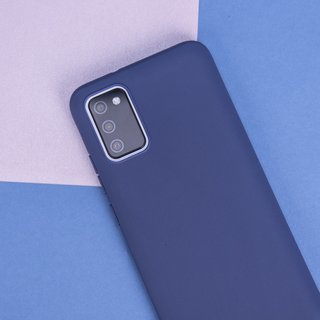 Nakładka Matt TPU do Motorola Moto G56 ciemnoniebieska