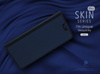 Etui portfel Dux ducis skin leather SAMSUNG A8+ PLUS 2018 granat