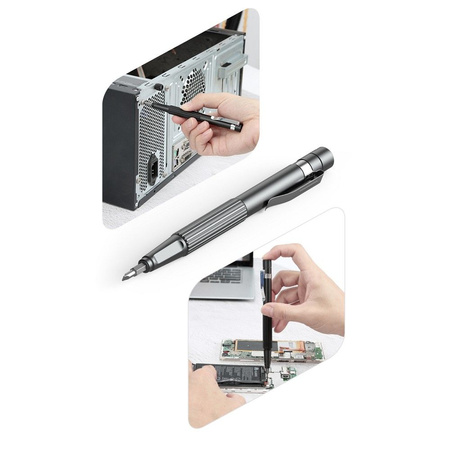 UF-TOOLS - Wkrętak precyzyjny typu "pen" z wymiennymi bitami 13w1