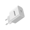 Ładowarka sieciowa MOONX MC03, USB-C, PD 20W + kabel USB-C/Lightning biała