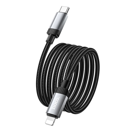 Kabel USB C do Lightning Hoco PD 27W 1 m X117 czarny