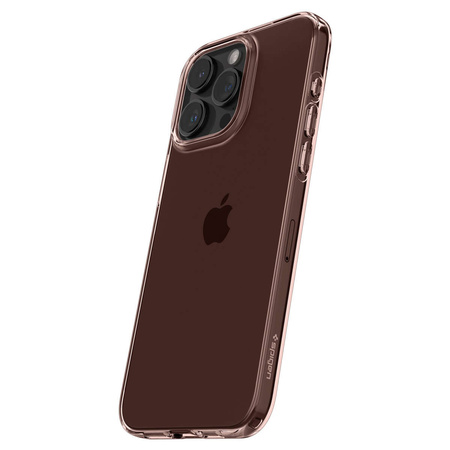 Spigen Crystal Flex, Rosenkristall – iPhone 15 Pro Max