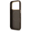 Guess 4G Strass Logo MagSafe case for iPhone 17 Pro - brown