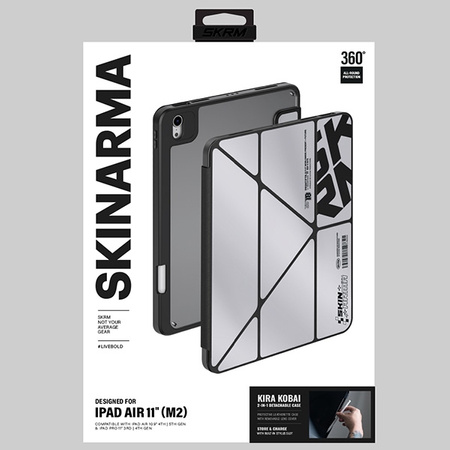 Skinarma etui Kira Kobai iPad Air 11"  (M2) chrome