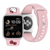 Hello Kitty Silikon-Kitty-Kopfband für Apple Watch 38/40/41 mm – Rosa