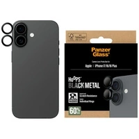 PanzerGlass Hoops Tempered Glass Lens Screen Protector for iPhone 16 / 16 Plus / 17
