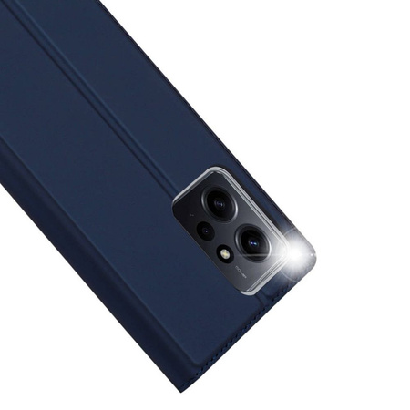 Dux Ducis Skin Pro etui do Xiaomi Redmi Note 12 pokrowiec z klapką portfel na kartę podstawka niebieskie