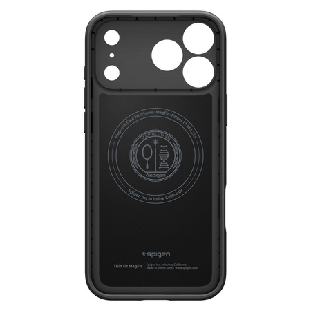 SPIGEN futerał THIN FIT MAG kompatybilny z MagSafe do IPHONE 17 Pro black