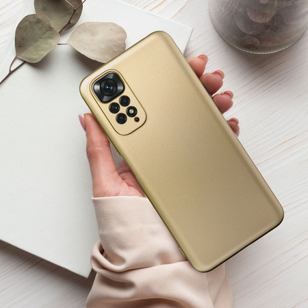 Futerał METALLIC do XIAOMI Redmi 15 5G złoty