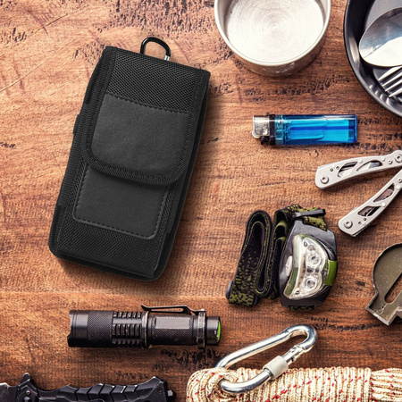 Uniwersalna Kabura PIONOWA do paska OXFORD - Model 2 - do IPHONE 6 / 7 / 8 / 12 MINI / 13 MINI / SAMSUNG A40 / S5