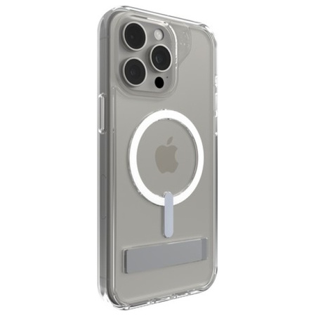 Etui ZAGG Crystal Palace Snap Kickstand MagSafe do iPhone 15 Pro Max przezroczysty/clear