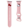 Hello Kitty Silikon-Kitty-Kopfband für Apple Watch 38/40/41 mm – Rosa