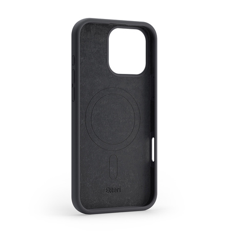 Nakładka Etteri Silicone Mag do iPhone 16 Pro Max 6,9" czarna