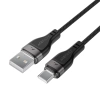 Acefast C11-04 USB-A - USB-C 3A Kabel 1,2m Magnetgeflecht - Schwarz