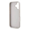 Guess GUHCP16SP4TDPP iPhone 16 6.1" różowy/pink hardcase Leather 4G Triangle Strass MagSafe
