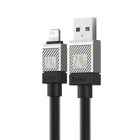 USB - Lightning 2,4A 1m Kabel Baseus CoolPlay - schwarz
