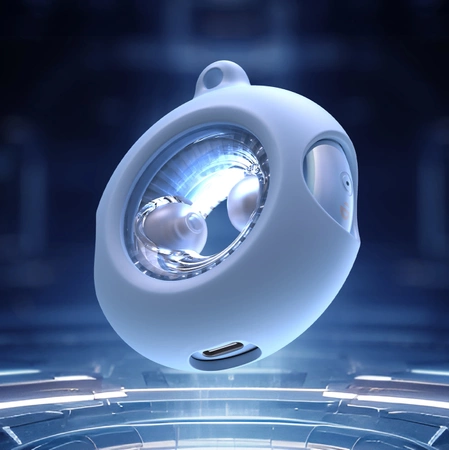 Choetech BH-T22 LightAura VocalSound wireless TWS Bluetooth 5.3 headphones - blue