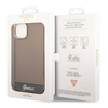 Original Case IPHONE 14 PLUS Guess Hardcase Translucent black