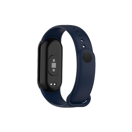 Pasek Silikonowy Mi Band 8 / M8 (12), NAVY / GRANATOWY