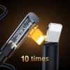 Joyroom Angled Lightning cable - USB C for fast charging and data transfer 20W 1.2 m black (S-CL020A6)