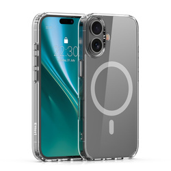 Nakładka Etteri Color Mag do iPhone 16 Plus 6,7" szara