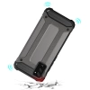 Hybrid Armor Case Tough Rugged Cover for Samsung Galaxy A03s black