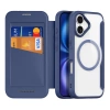 Dux Ducis Skin X Pro iPhone 17 Air Hülle mit MagSafe und Wallet - Blau