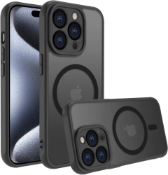 Panzer Matt Case MagS iPhone 16 Plus Black