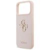Etui Guess Grained Big 4G & Classic Logo na iPhone 17 Pro Max - różowe
