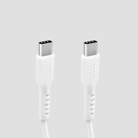 SBS TECABLETCC10W USB-C Cable - USB-C Power Delivery 25W 1 m - white