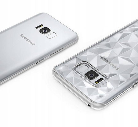 Etui slim Diamond do Samsung S8+ (Plus) transparentne