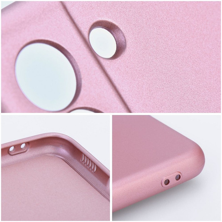 Futerał METALLIC do SAMSUNG A14 5G / A14 4G różowy