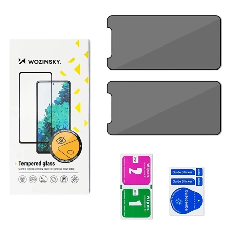 Wozinsky Privacy Glass Panzerglas für Xiaomi POCO M7, 2er-Pack