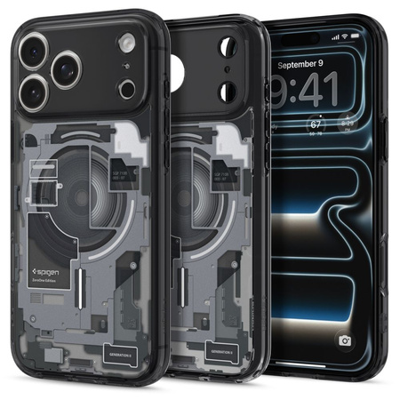 SPIGEN ULTRA HYBRID MAG MAGSAFE IPHONE 17 PRO ZERO ONE BLACK