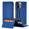 Magnet Card Case for iPhone 13 Pro Max Pouch Card Wallet Card Holder Blue