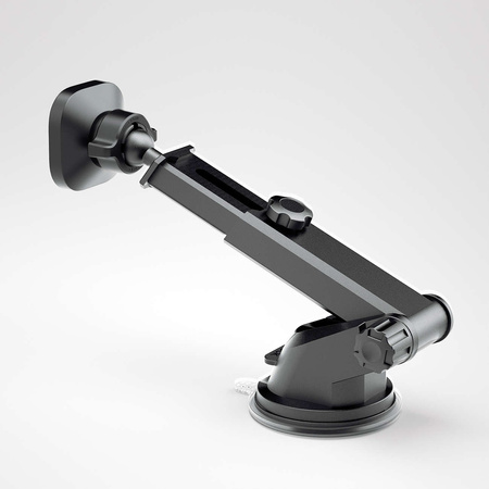 Dudao magnetic car phone holder with telescopic arm black (F6Max)