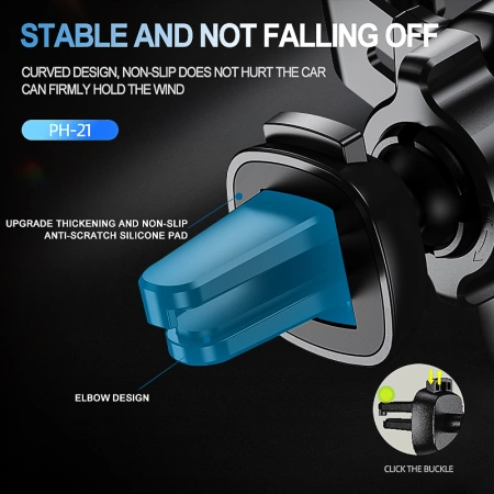 JELLICO uchwyt samochodowy grawitacyjny PH21 Czarny