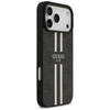 GUESS futerał do IPHONE 17 Pro Max kompatybilny z MagSafe GUHMP17XP4RPSK (4G Printed Stripes) czarny